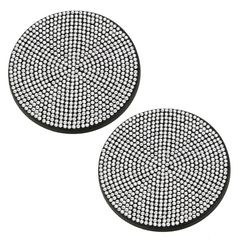 Universal Auto Interior Accessories Bling Car Cup Holder Coaster Mats