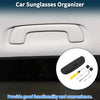 Volvo XC90 2016-2024 Eyeglasses Holder Storage Box Black Sunglasses Case
