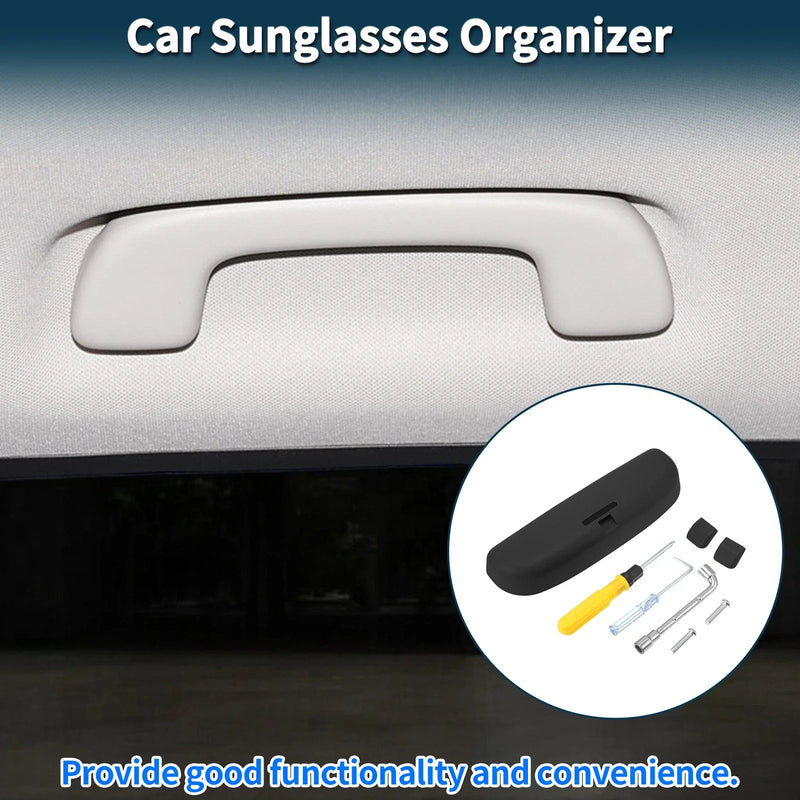 Volvo XC90 2016-2024 Eyeglasses Holder Storage Box Black Sunglasses Case