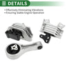Dodge Grand Caravan Engine Motor Trans Mount Set (2008-2010)