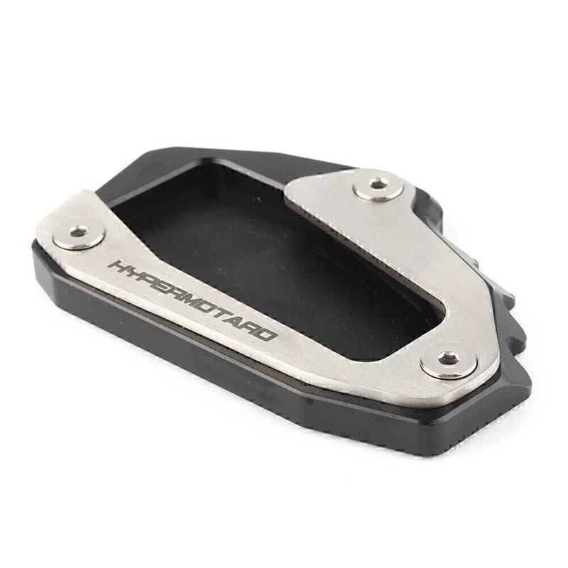 Ducati Hypermotard 821 Black Side Kickstand Extension Pad (2013-2017)