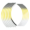 Kawasaki KX 250F 21" 19" Rim Stripes Wheel Stickers Decals (2004-2021)