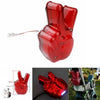 Harley Cafe Racer Chopper Vintage Peace Sign LED Tail Brake Light