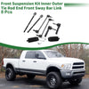 Dodge Journey 8pcs Front Suspension Kit Tie Rod Ends & Sway Bar Links