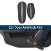 Kia Optima 2021-2023 Black Door Anti Kick Pad Sticker Protector 1 Set