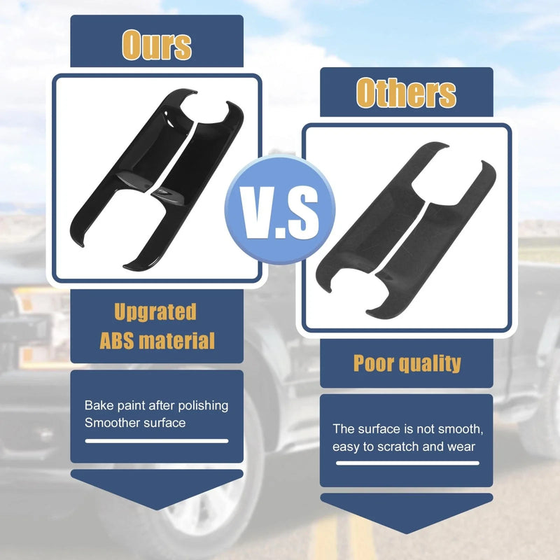 8pcs Exterior Door Handle Bowl Cover Trim Stickers Ford F-150 (2015-2020)