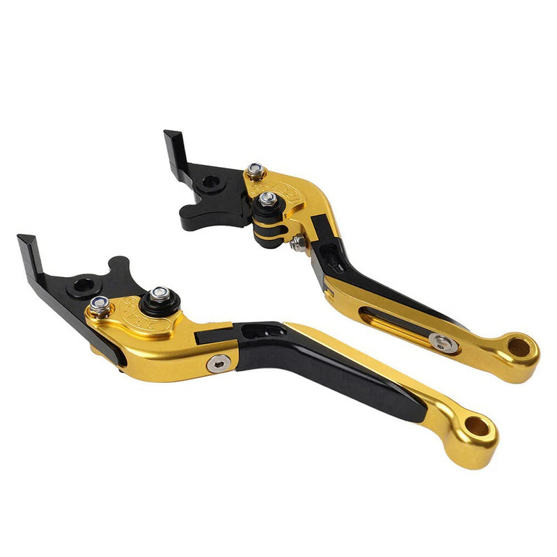 Honda CBR650R CB650F (2014-2023) Gold CNC Extendable Brake Clutch Levers