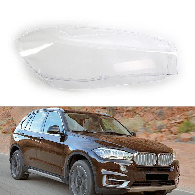 BMW X5 X6 F15 F16 Clear Auto Headlight Cover Lens Right (2014-2017)