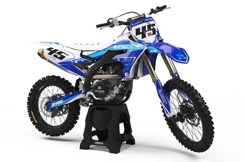 Yamaha TTR 110 Custom Graphics Kit Missile Style Decals (2008-2023)