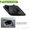 BMW 428i (2014-2016) Black Front Left Washer Nozzle Cover Cap