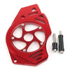Kawasaki ER6N ER6F CNC Front Chain Sprocket Cover Guard Red (2006-2017)