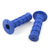 ATV MX Dirt Bike Enduro 7/8" Soft Rubber Blue Pro Hand Grips