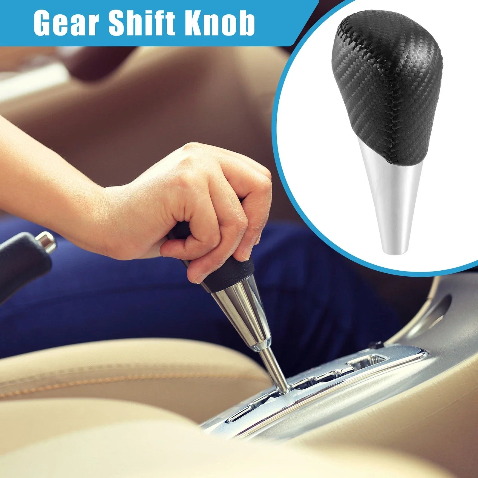 Automatic Gear Shift Knob for Toyota 4Runner (2003-2021) Carbon Fiber