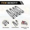 Dodge Ram 1500 (2002-2008) Silver Tone 1 Set Car Door Handle Protector