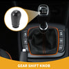Ford Focus (2005-2012) Black / White 6 Speed Manual Gear Shifter Knob
