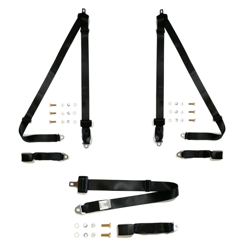 Toyota Corolla KE35 2 Door Coupe Rear Seat Belt Kit (1975-1980)