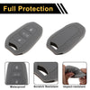 Peugeot 208 & e208 Gray Key Fob Shell Cover Case (2019-2023)