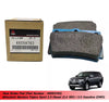 Montero Pajero Sport Rear Brake Pads (2008-2014)
