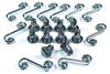 Motorcycle 10x Dzus Fasteners Quick Release Quarter Turn Slotted