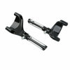Harley Sportster 883 1200 (2004-2013) Black Rear Passenger Foot Pegs