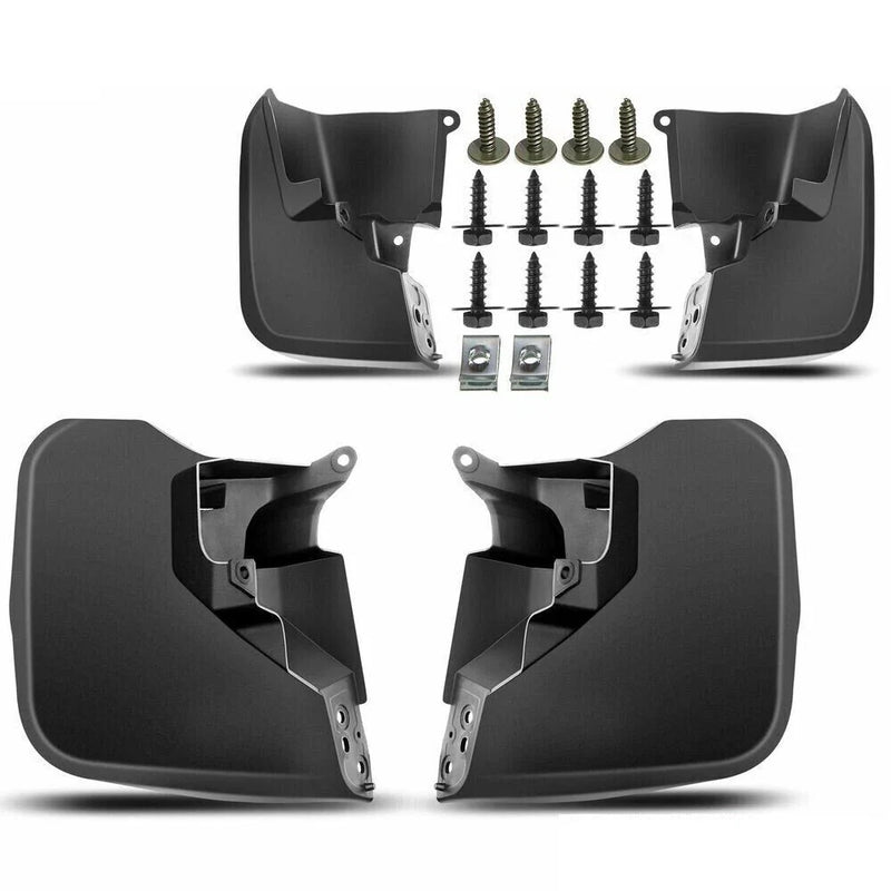 Toyota FJ Cruiser 4x Front & Rear Splash Guards Mud Flaps Fender (2007–2014)
