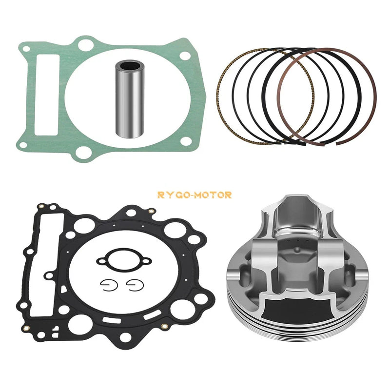 Grizzly Rhino Raptor 660 102mm Big Bore Piston & Gaskets Top End Rebuild