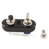 Horn Headlight ON-OFF 1pc 7/8" Mini Dual Toggle Switch (Fits Various Models)