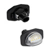 Toyota Corolla 2x 6000K 18-SMD LED White License Plate Light (2009–2013)