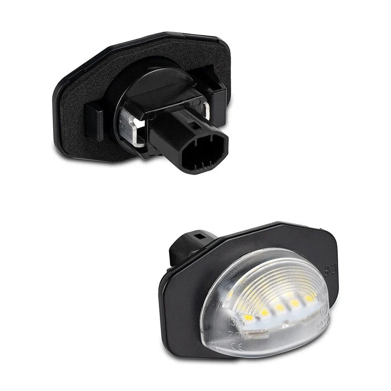 Toyota Corolla 2x 6000K 18-SMD LED White License Plate Light (2009–2013)