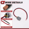 Toyota Corolla Reverse Lamp License Plate Light Bulb Socket Wiring (2003-2008)