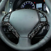 Infiniti G35 G37 G25 Q60 Forged Carbon Fiber Steering Wheel Trim Kit