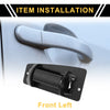 Chevrolet Silverado 2500 (1999-2004) Black Front Left Exterior Door Handle