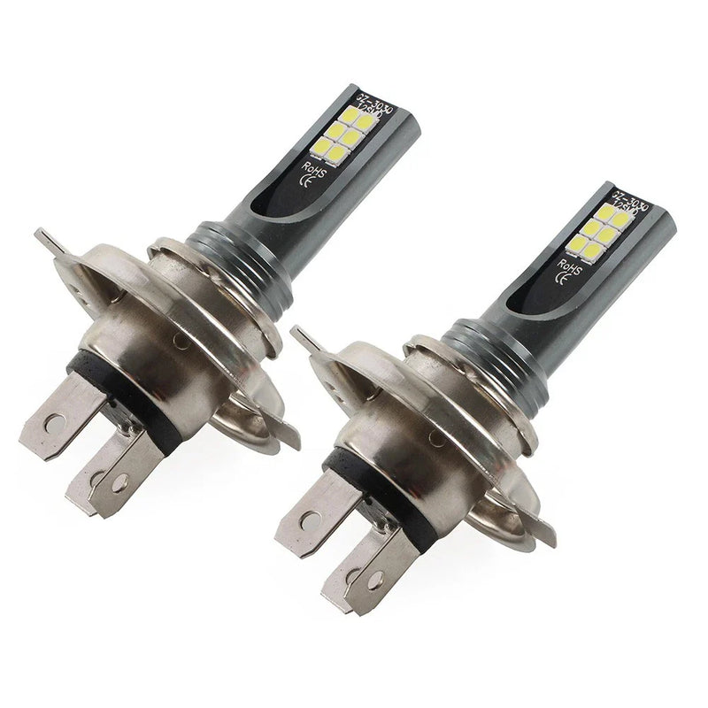 Car Model H4 LED Headlight Bulbs Pair