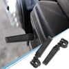 Pair Motorcycle Foot Pegs 360 Degree Rotate Aluminum Alloy Black 25mm 32mm