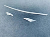 Toyota Harrier Venza Chrome Front Lower Bumper Grille Cover Trim (2020-2024)
