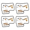 Honda VFR750F RC24 4 x Carburetor Repair Kits (1986-1987)