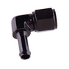 6AN Female to 3/8 & 5/16 Barb Fitting Adapter 90�� Swivel Aluminum Skid
