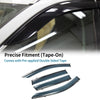 Honda CR-V 2017-2022 Side Window Vent Visor Black 1 Set Window Deflectors