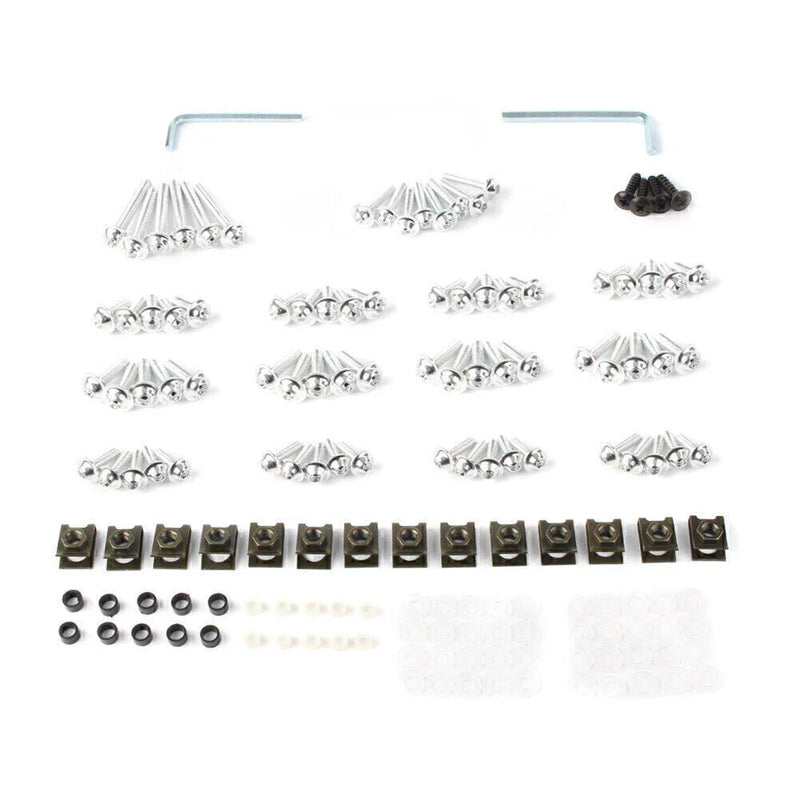 Kawasaki Ninja ZX6R, ZX7R, ZX9R, ZX14 Fairing Bolt Kit (2000-2023)
