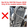 Kawasaki VN1500 Mean Streak Skull Radiator Grille Cover (2000-2004)