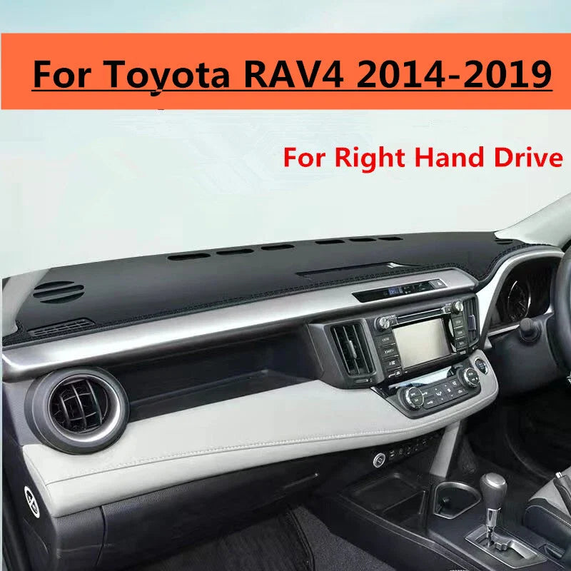 RHD / PU Leather Dash Pad / Toyota RAV4 (2014–2019)
