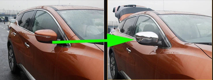 Nissan Murano Chrome Turning Light Side Mirror Cover Trim (2015-2021)