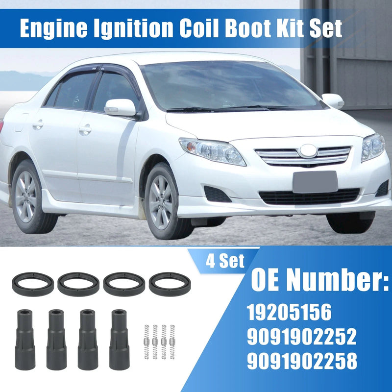Toyota 4 x Ignition Coil Boot Kit