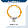 Bike - Orange Portable Anti-Theft Bicycle Lock Mini Ring Cable