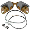 Polaris Scrambler 400 500 Front Brake Calipers & Hose Lines (1998–2000)