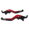 BMW S1000XR Red CNC Folding Extendable Brake Clutch Levers (2015-2021)