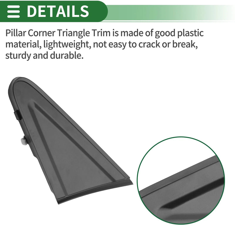Honda Civic Front Left Side Door Window Trim (2012-2015)