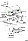 TOYOTA 4RUNNER Back Door Grass Channel Sub Assembly RH (1990–1994)
