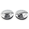 Harley V-Rod CNC Aluminum Swingarm Pivot Bolt Covers (2002-2017)