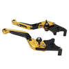 BMW R1200GS R1250GS CNC Gold Extendable Brake Clutch Levers (2013-2020)